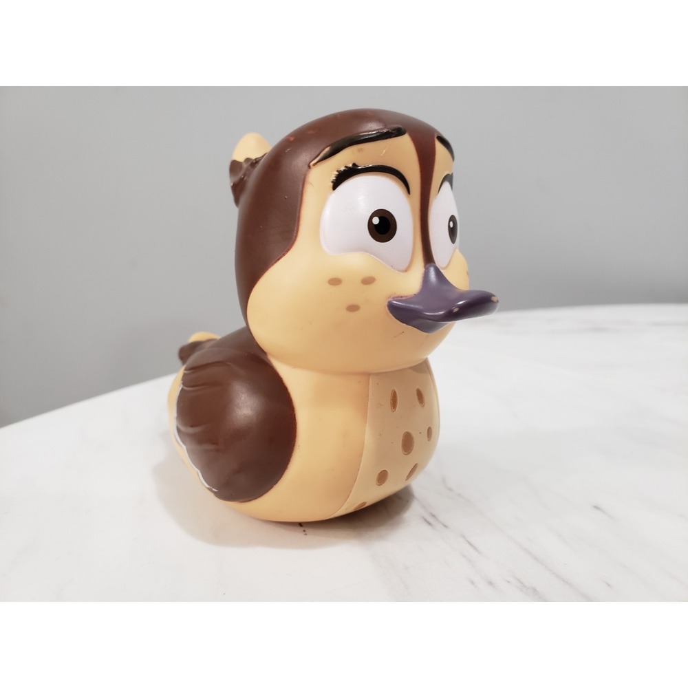 Illuminations Migration Movie Promo Gwen Mallard Vinyl Novelty‎ Brown Duck Toy